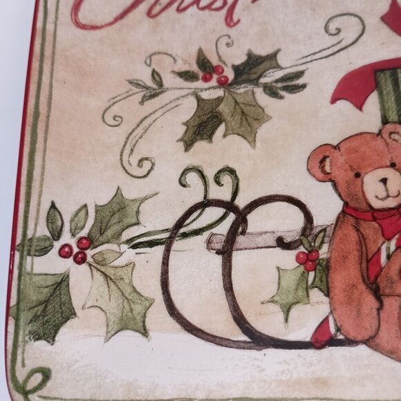 Rae Dunn Artisan Collection Christmas Items Santa Cups, Cocoa Jar, Cookie Plate - Picture 16 of 16